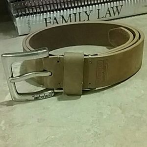 Genuine Timberland leather belt Womens